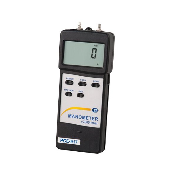 Differential Pressure Meter, +/- 5 to 7000 mbar